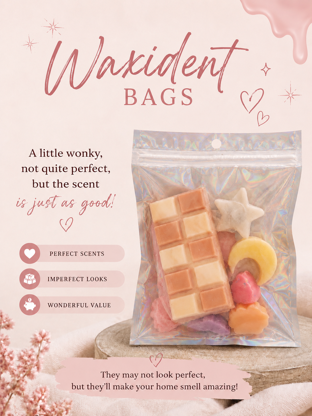 Waxident bags