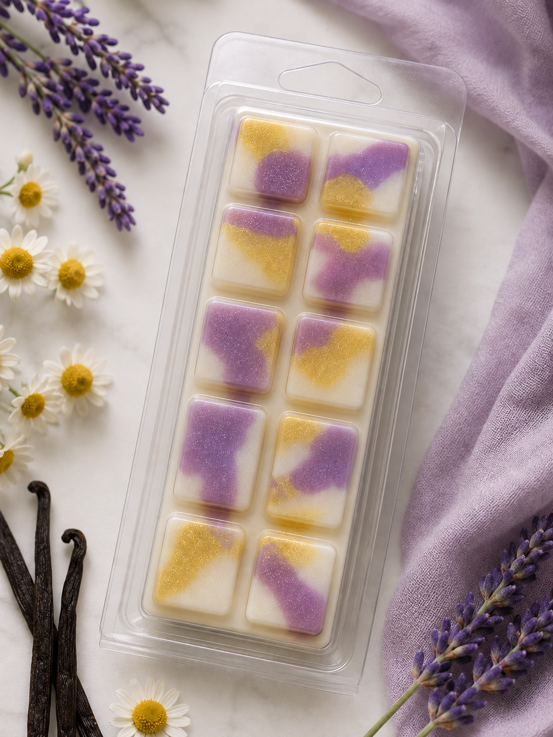 Lavender, Chamomile & Vanilla snap bar
