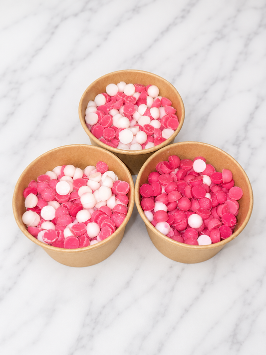 Marshmallow & Fresh Raspberry Wax Melt Scoopies